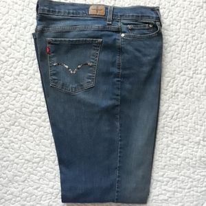 Levi's 512 perfectly slimming boot cut jeans